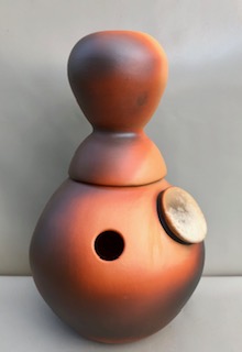 Udu 28Double CTD pot drum clay